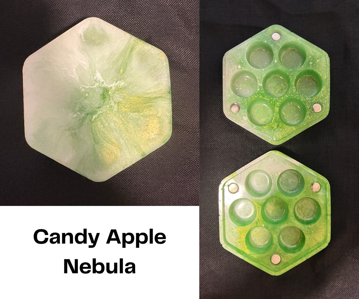 Hex dice box