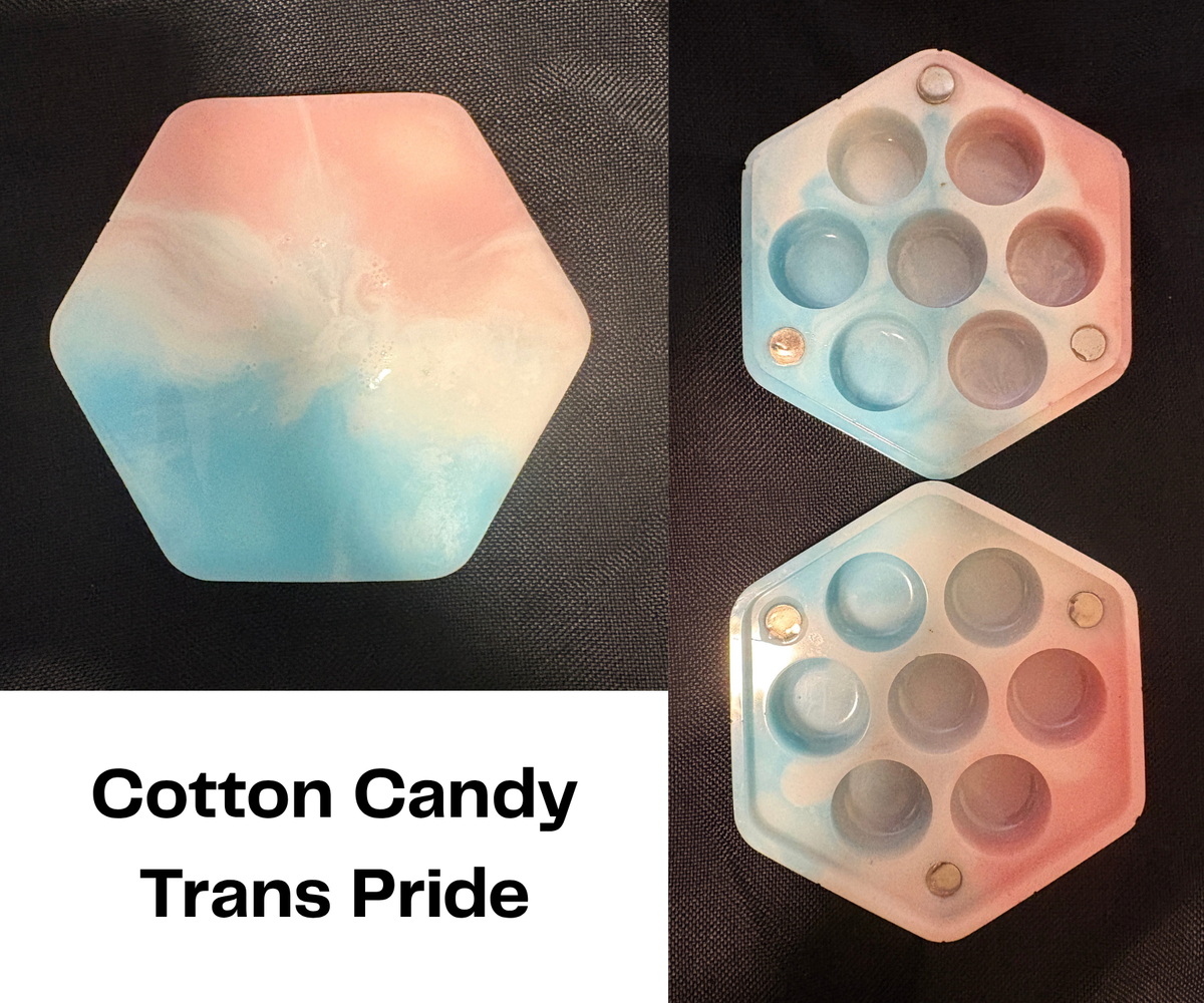Hex dice box