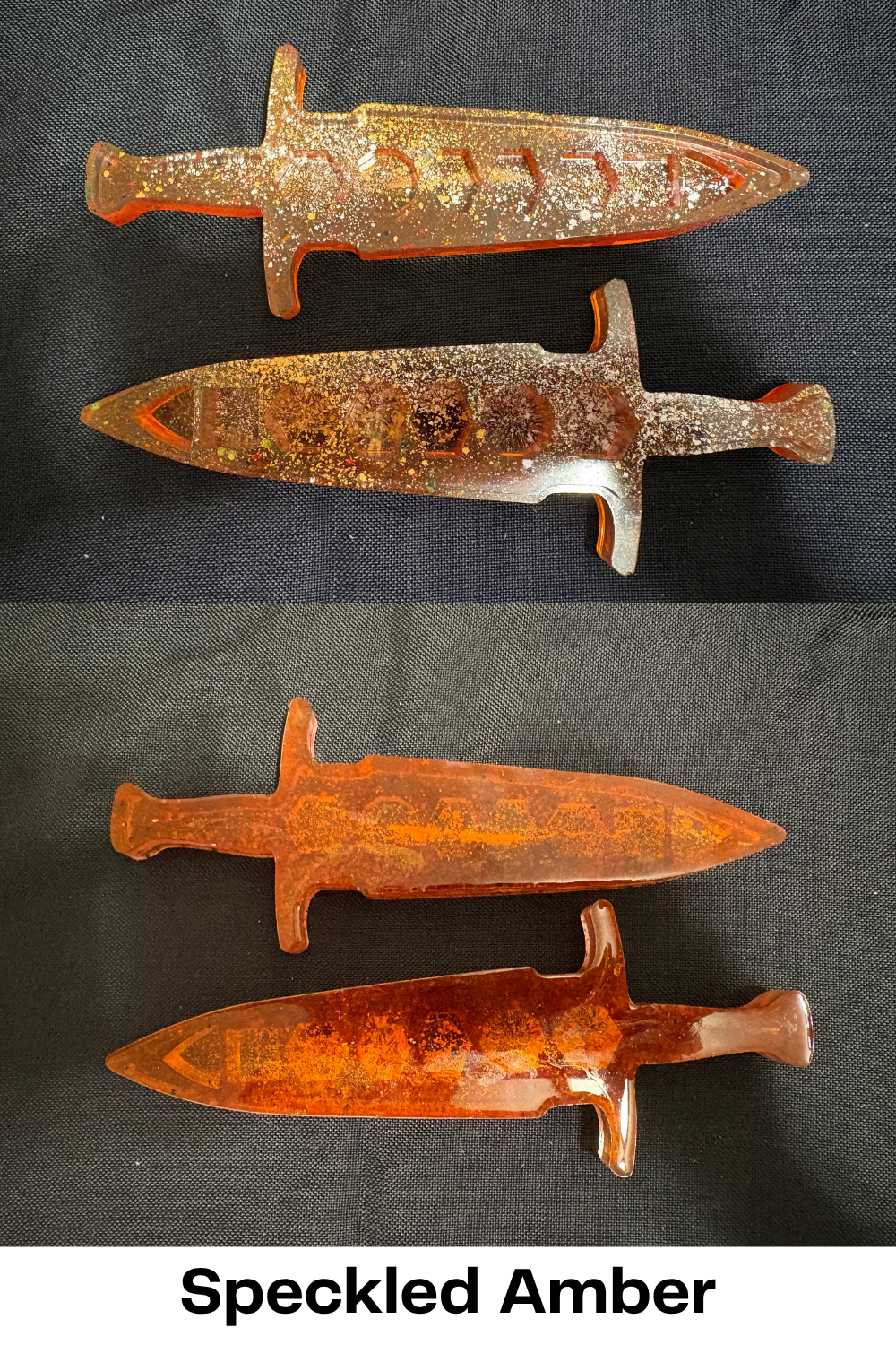 Sword-shaped dice box